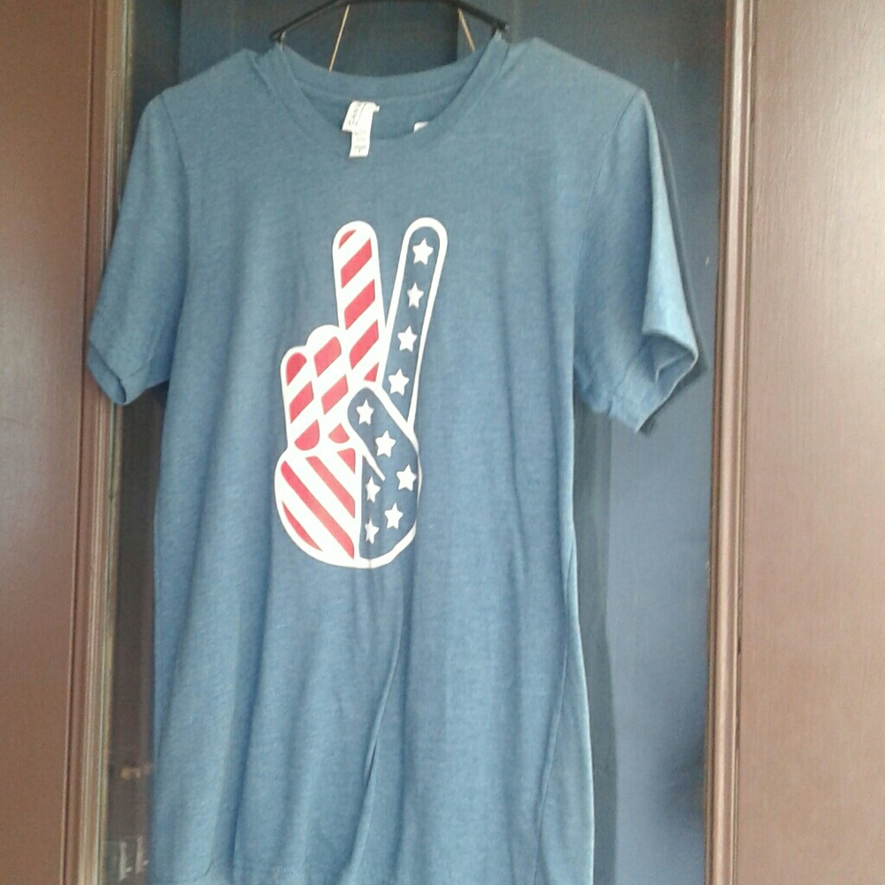America Peace Sign T-shirt